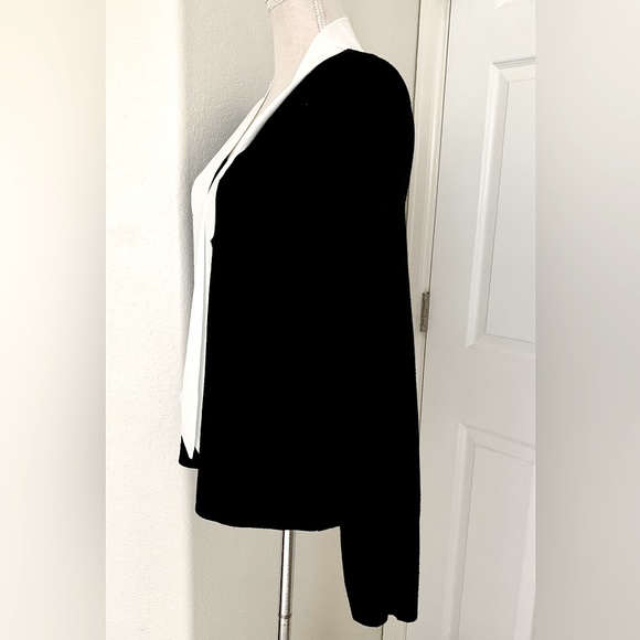 Vila Milano Sweater with Attached Sheer Scarf - Picture 8 of 14